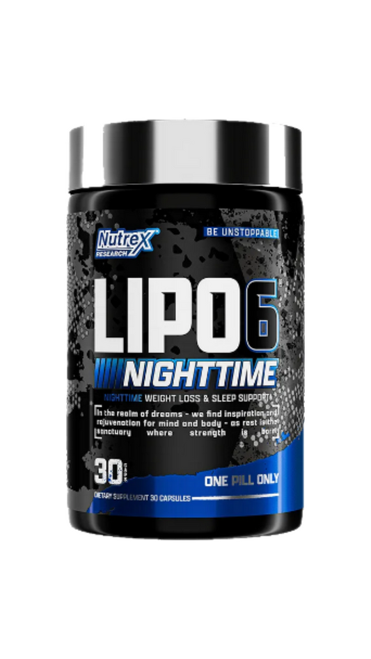 Nutrex Lipo 6 Black Nightime 30 Caps