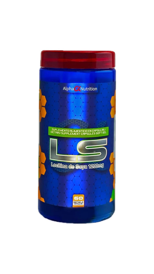 Alpha Nutrition LS Lecitina de Soya 1200 Mg 60 Caps