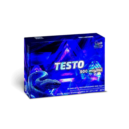 British Dispensary Testo 500 Mg 20 ML