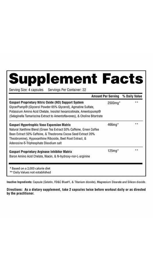 Gaspari Plasma Jet 90 Tabs