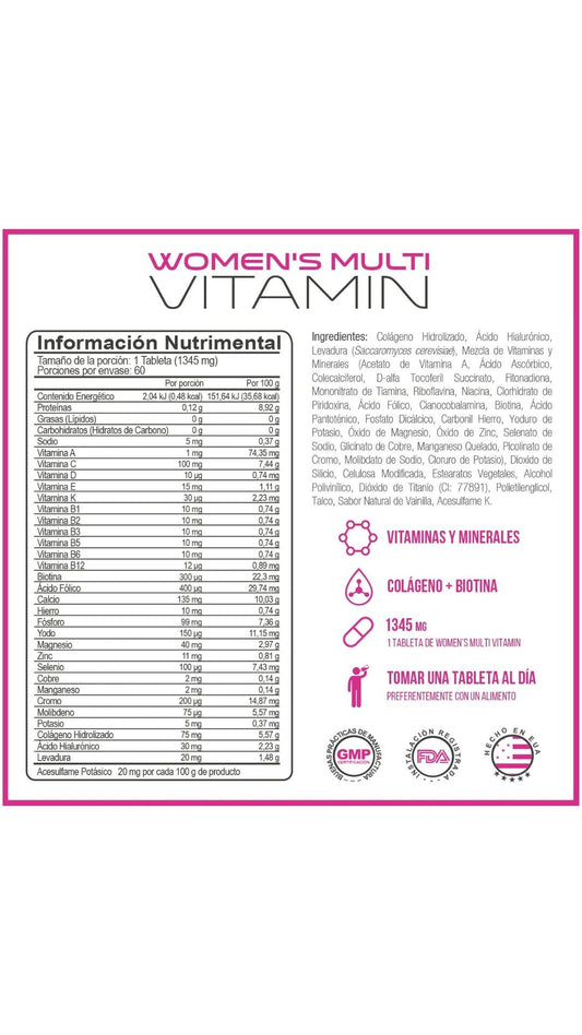 Forzagen Women's Multivitaminico 60 Caps