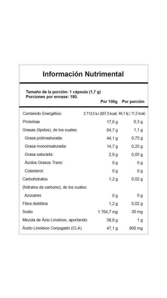 Nutrex CLA Lipo 6 180 Softgels