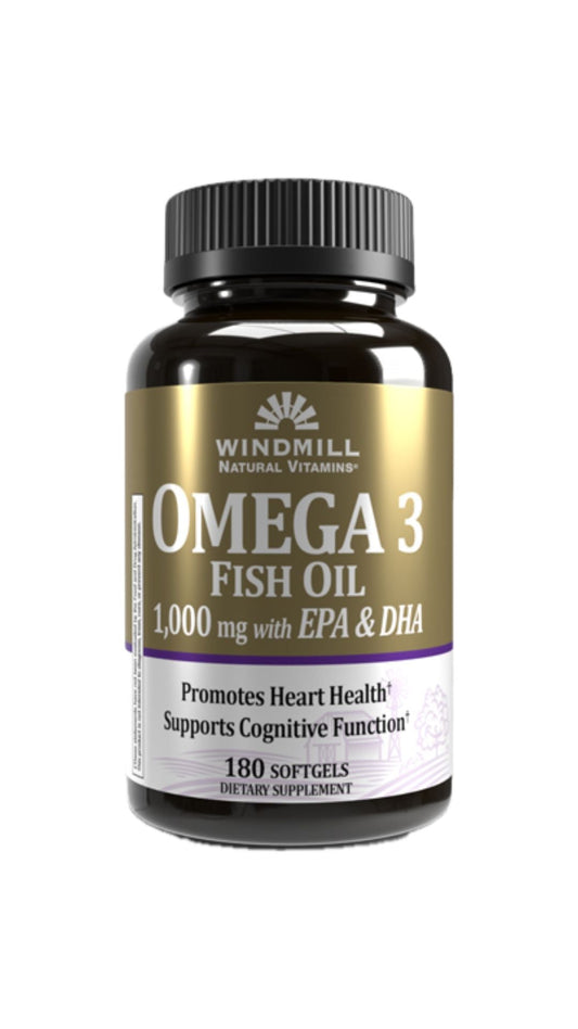 WindMill Omega 3 EPA+DHA 180 Softgels